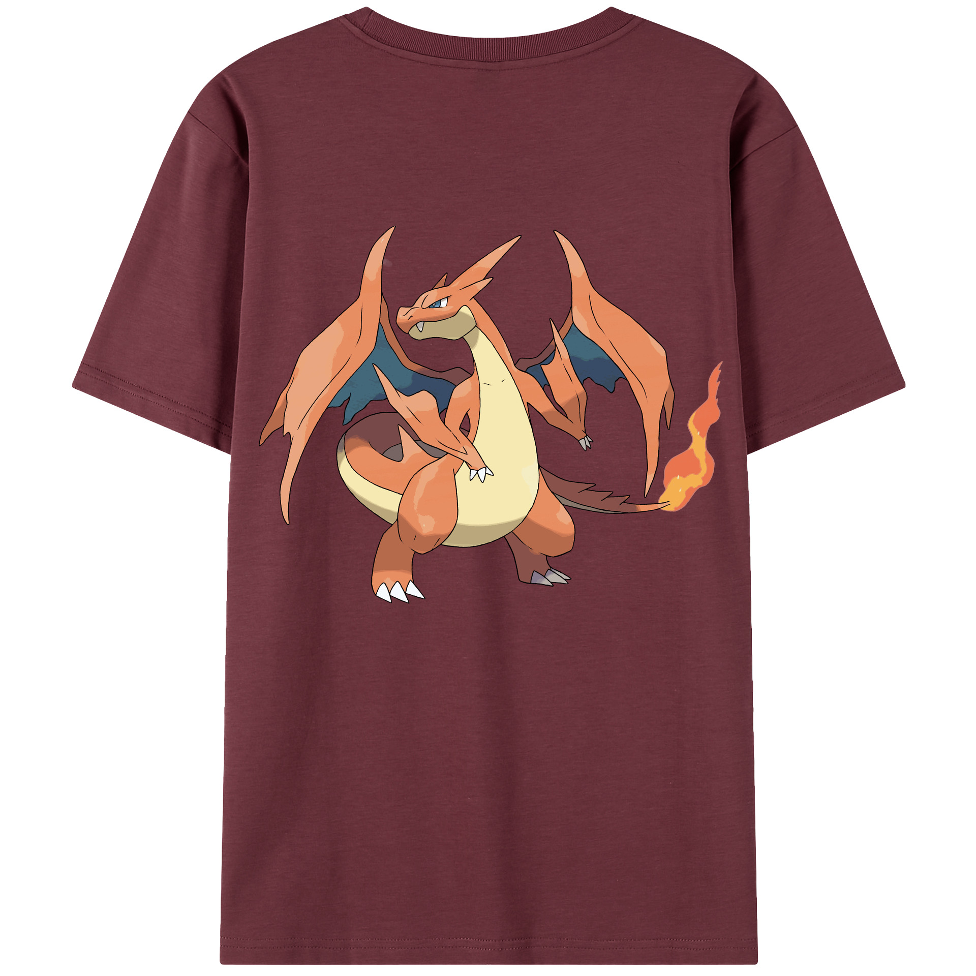 （画像用） ポケットモンスター Pokémon 綿100％半袖Tシャツ（背面プリント）